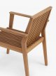 Dining Chair, Set of 2, (Acacia Wood), Natural