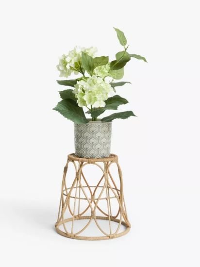 Open Weave Plant Holder, Natural